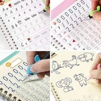 Kids Writing Practice Magic Copybook - 4 Books